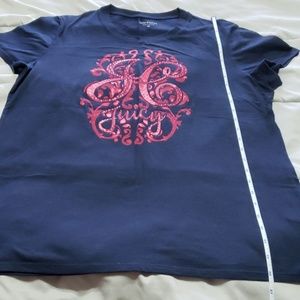 Authentic Juicy Couture ladies teeshirt